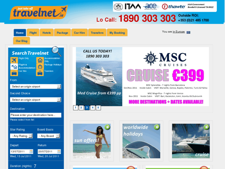 www.travelnet.ie