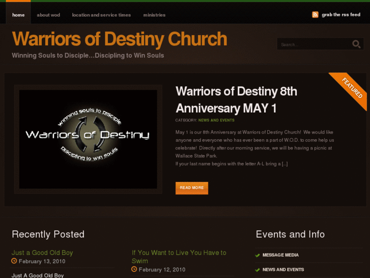 www.warriorsofdestiny.org