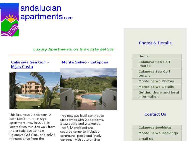 www.andalucianapartments.com