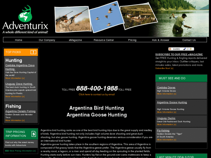 www.argentinagoosehunting.com