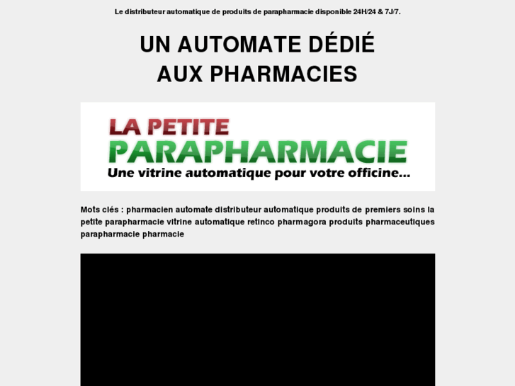 www.automateparapharmacie.com