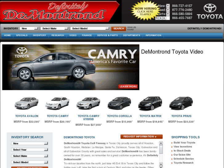 www.demontrondtoyota.com