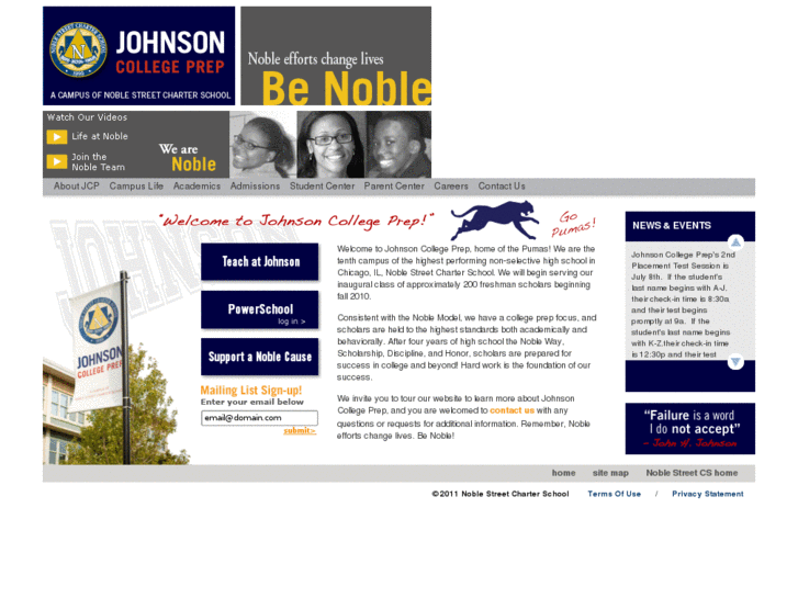 www.johnsoncollegeprep.org