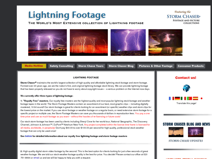 www.lightning-footage.com