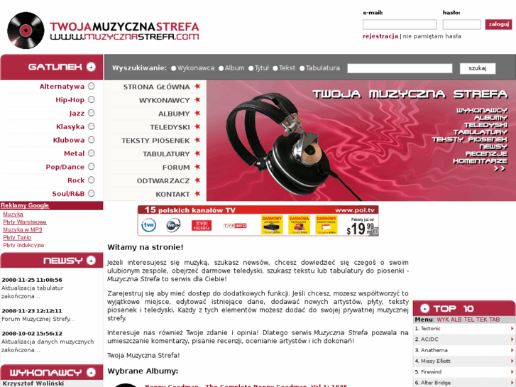 www.muzycznastrefa.com