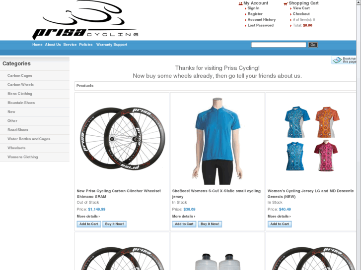 www.prisacycling.com