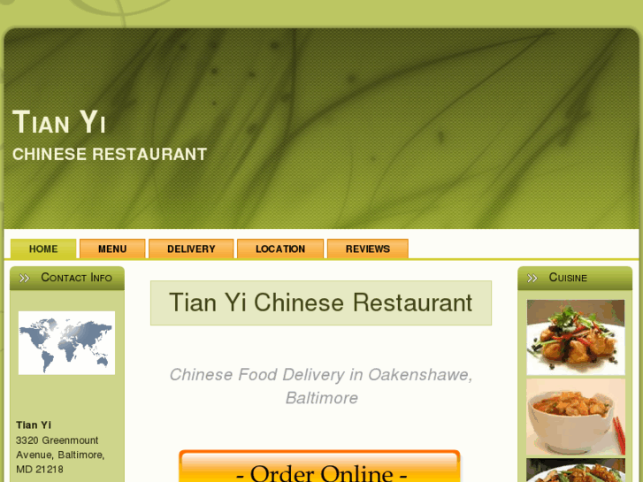 www.tianyidelivery.com