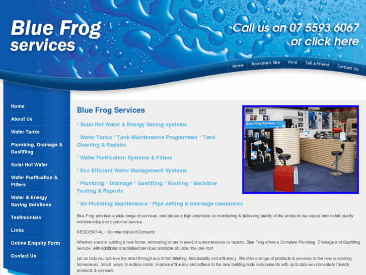 www.bluefrogwatertanks.com