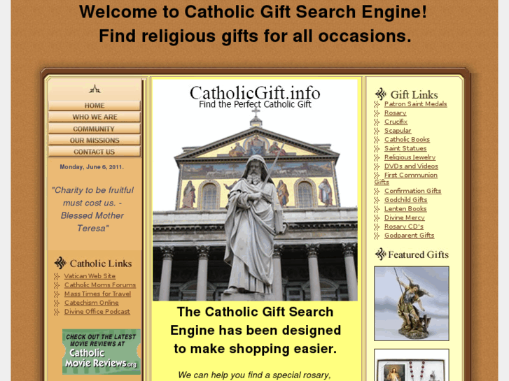 www.catholicgift.info