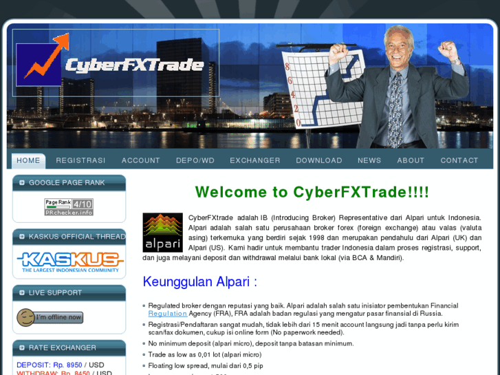 www.cyberfxtrade.com