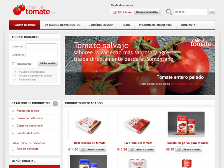 www.dalealtomate.com