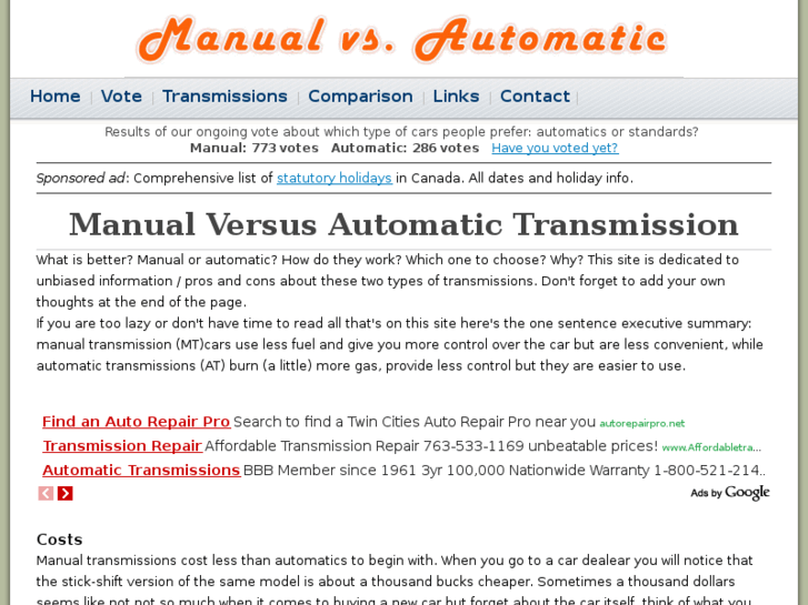 www.manualversusautomatic.com