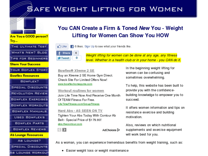 www.safe-weight-lifting-for-women.com