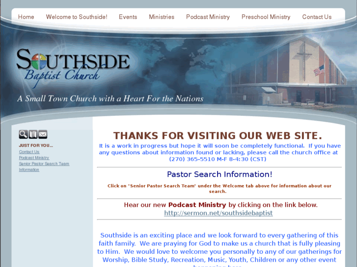 www.southsidebaptist.com