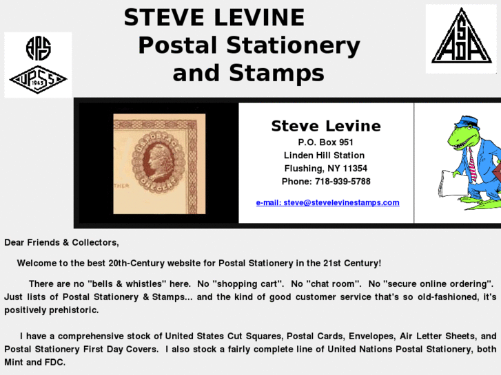 www.stevelevinestamps.com