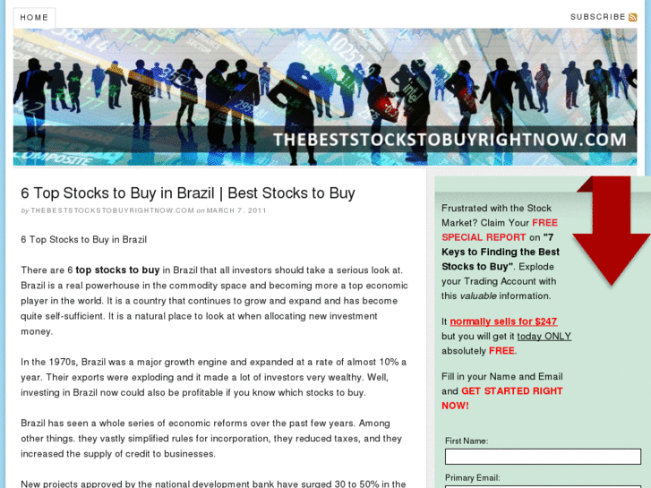www.thebeststockstobuyrightnow.com