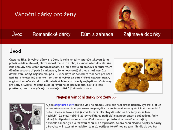 www.vanocni-darky-pro-zeny.cz