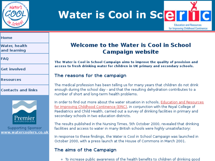 www.wateriscoolinschool.org