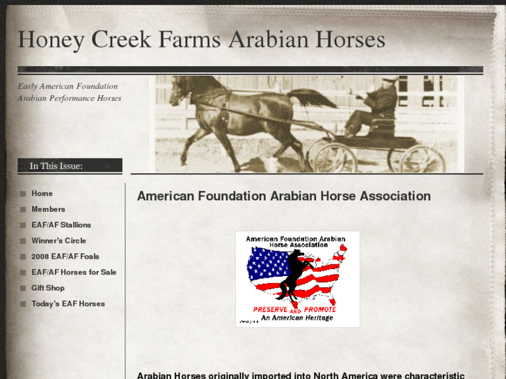 www.americanfoundationarabianhorseassociation.com