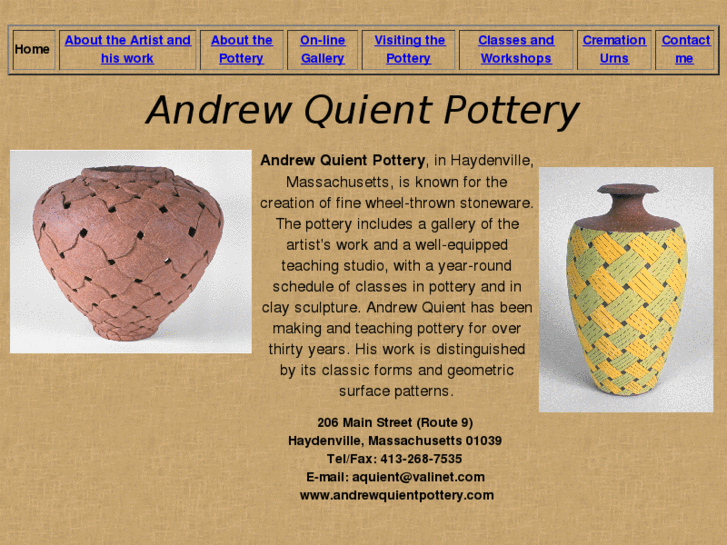 www.andrewquientpottery.com