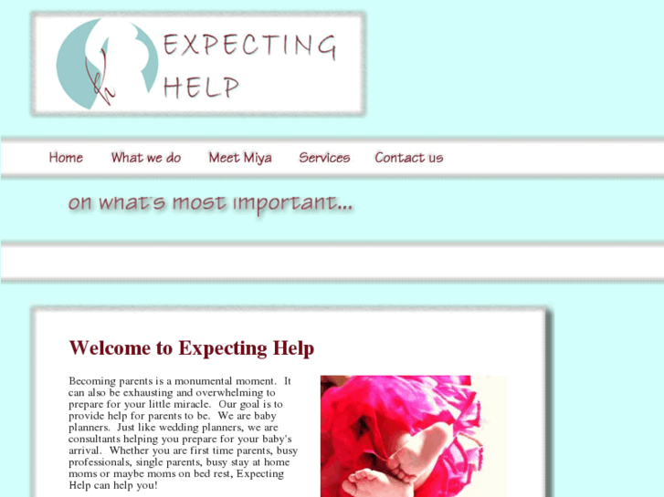 www.expectinghelp.com