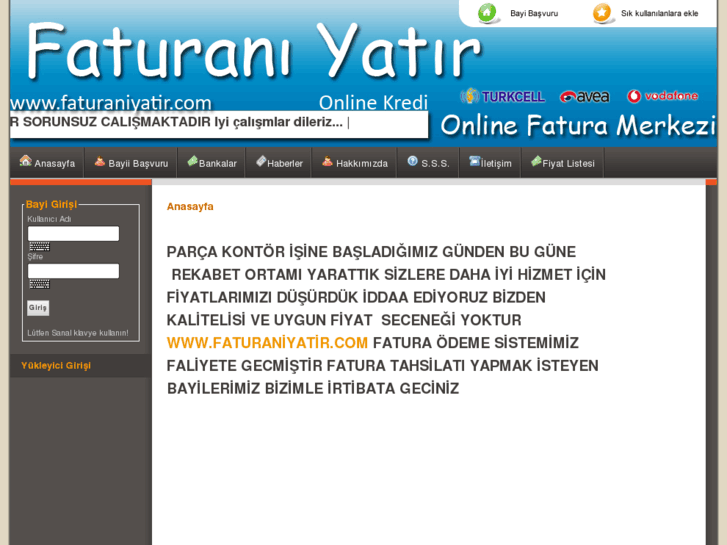 www.faturaniyatir.com