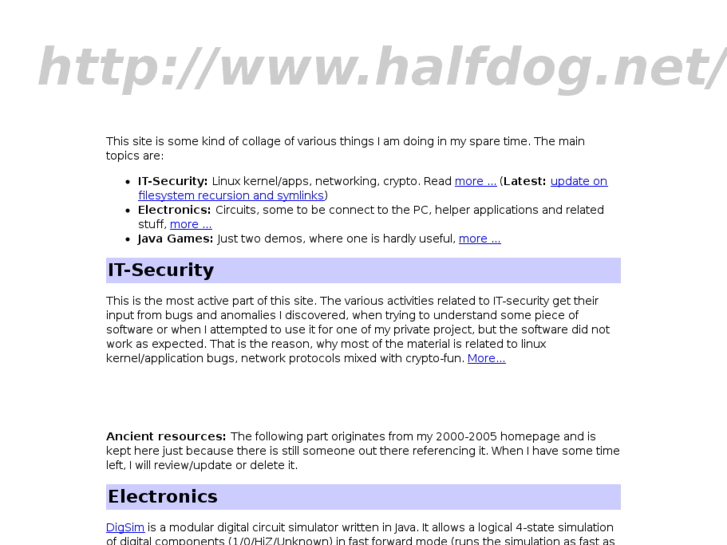 www.halfdog.net