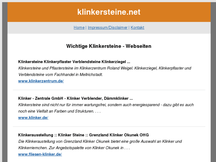 www.klinkersteine.net