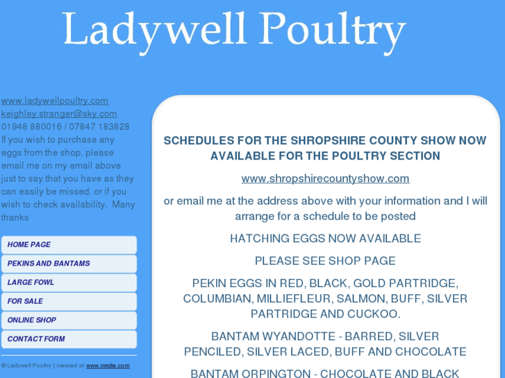 www.ladywellpoultry.com