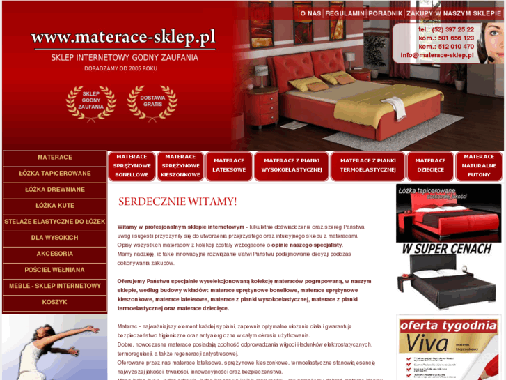 www.materace-sklep.pl
