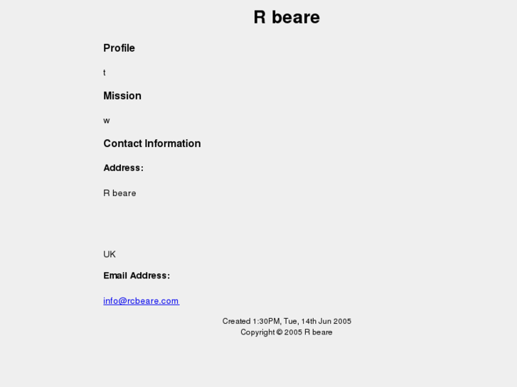 www.rcbeare.com