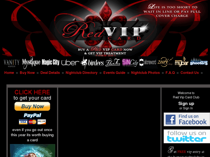 www.redvipcard.com