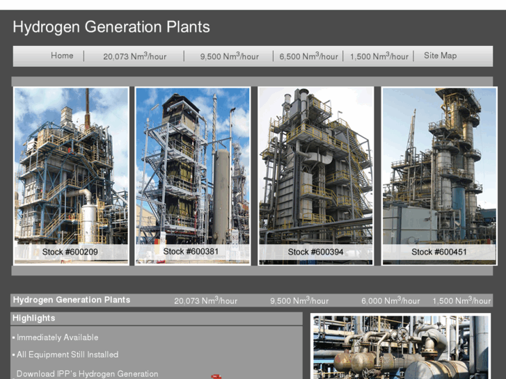 www.usedhydrogenplants.com