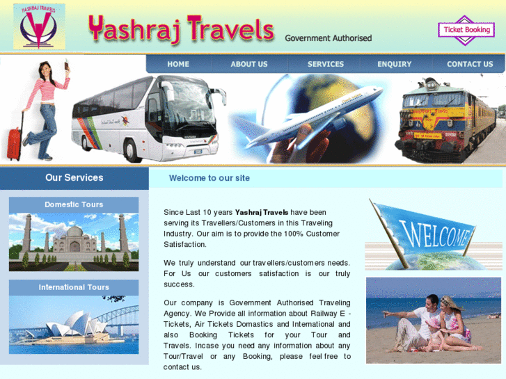 www.yashrajtravels.net