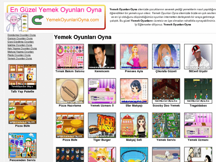 www.yemekoyunlarioyna.com