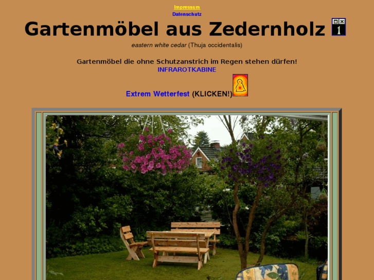 www.zedernholzgartenmoebel.de