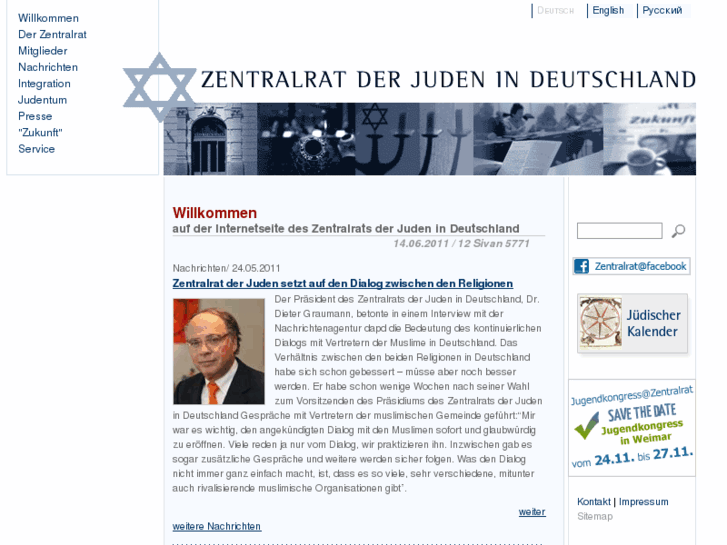 www.zentralratdjuden.de