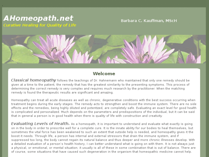 www.ahomeopath.net