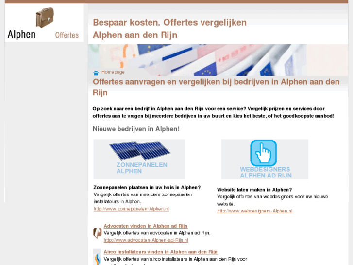 www.alphenoffertes.nl