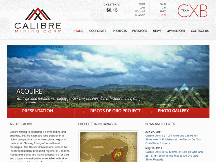 www.calibremining.com
