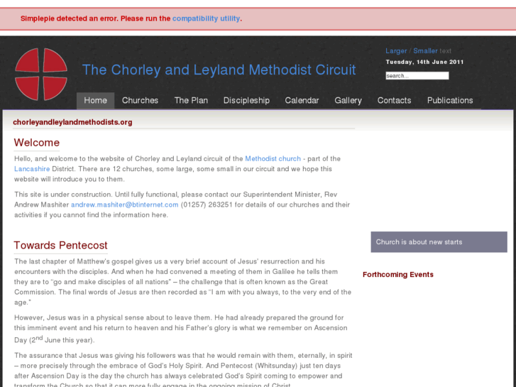 www.chorleyandleylandmethodists.org