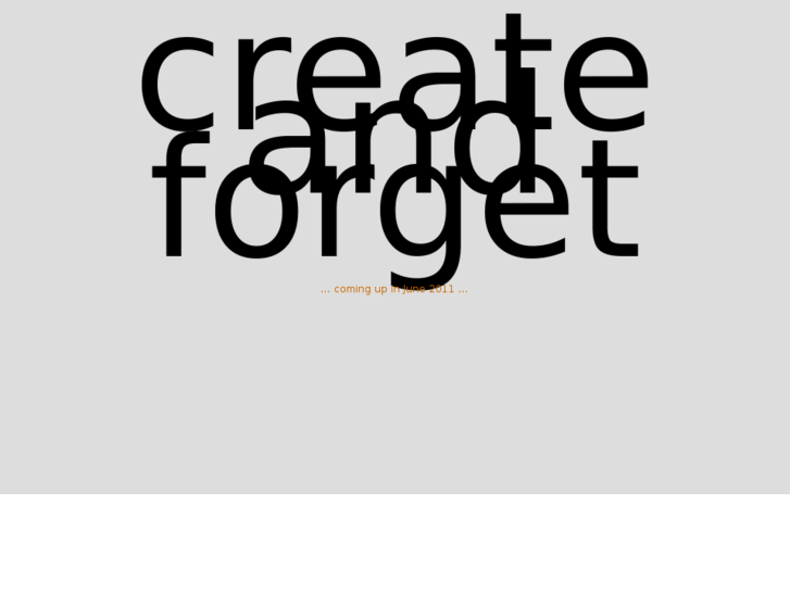 www.create-and-forget.org