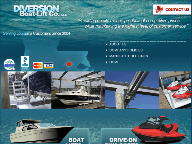 www.diversionboatlift.com