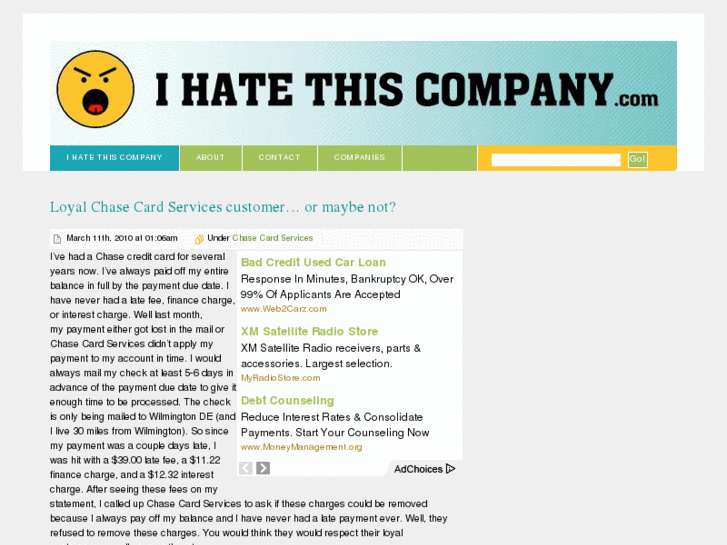 www.ihatethiscompany.com