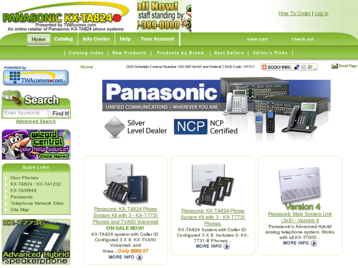 www.panasonic-kx-ta824.com