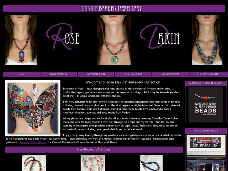 www.rosedakinjewellery.com