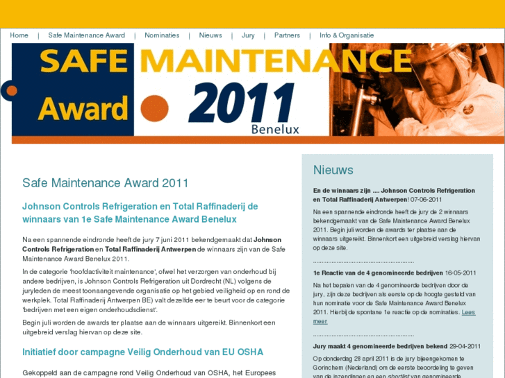 www.safemaintenanceaward.com