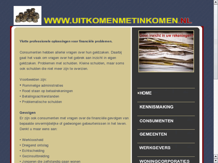 www.uitkomenmetinkomen.nu