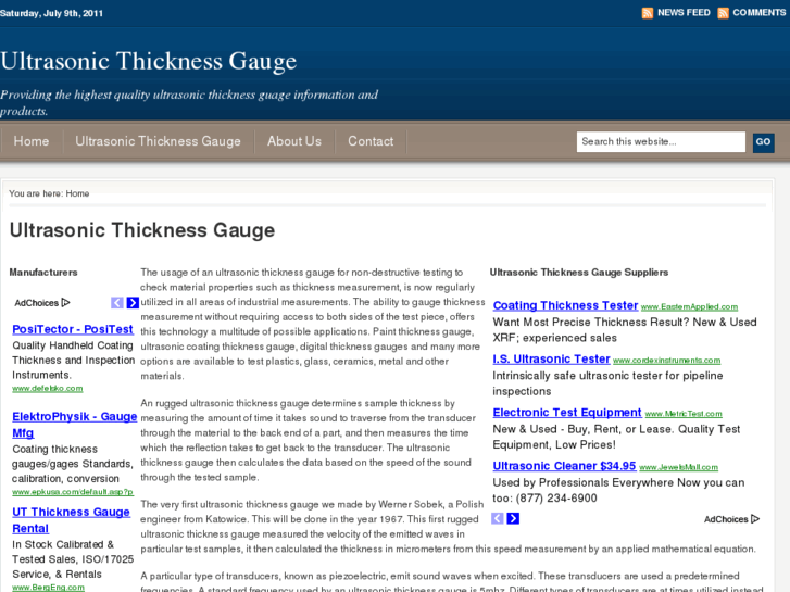 www.ultrasonicthicknessgauge.org