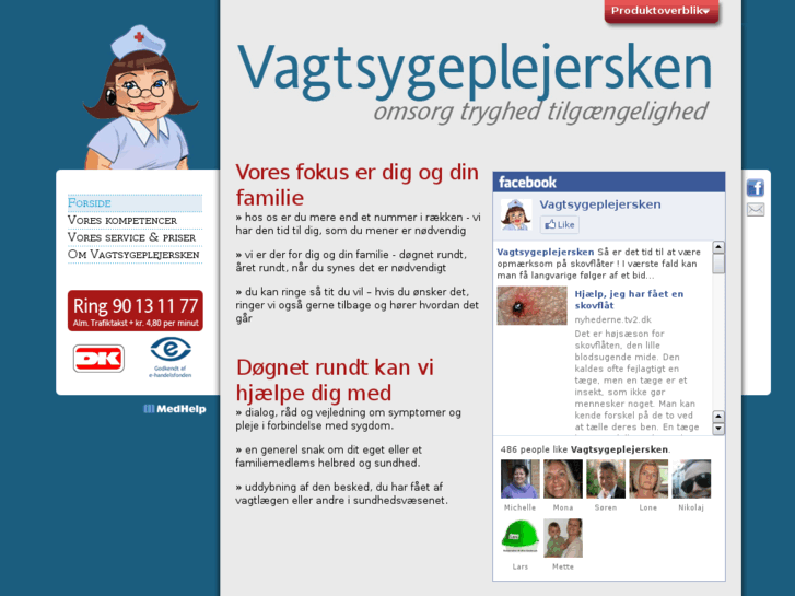 www.vagtsygeplejersken.dk